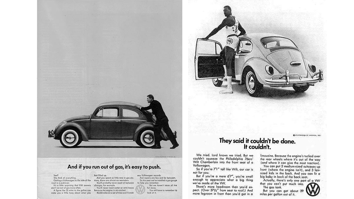 30 ans de publicite Volkswagen-